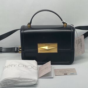 Jimmy Choo Leather Top Handle Bag